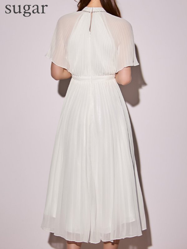 ホワイト　モデル：ゆめ　身長：160cm　着用サイズ：Sサイズ