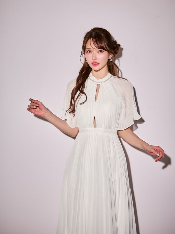 ホワイト　モデル：ゆめ　身長：160cm　着用サイズ：Sサイズ