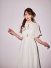 ホワイト　モデル：ゆめ　身長：160cm　着用サイズ：Sサイズ