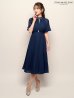 ネイビー　モデル：ゆめ　身長：160cm　着用サイズ：Sサイズ
