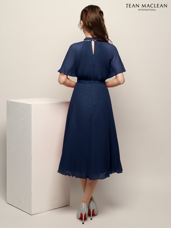 ネイビー　モデル：ゆめ　身長：160cm　着用サイズ：Sサイズ