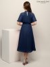 ネイビー　モデル：ゆめ　身長：160cm　着用サイズ：Sサイズ