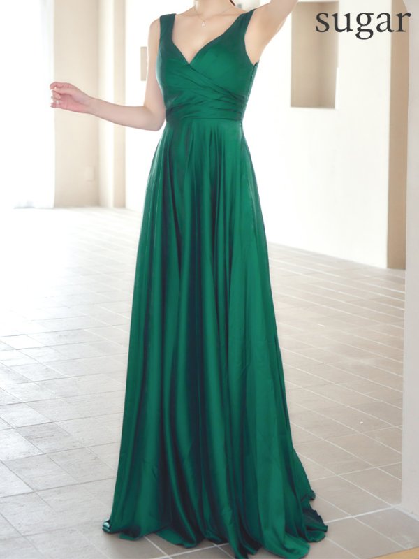 グリーン　モデル：ゆめ　身長：160cm　着用サイズ：Sサイズ