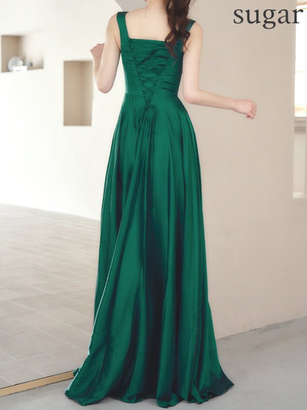 グリーン　モデル：ゆめ　身長：160cm　着用サイズ：Sサイズ