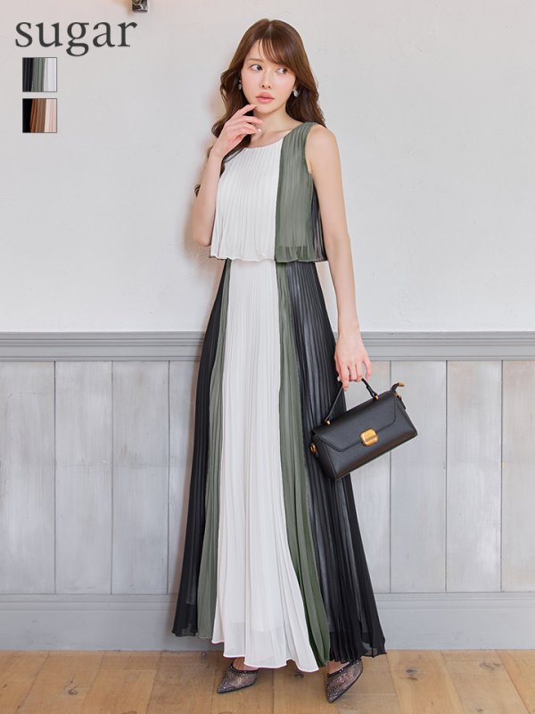 ホワイトxブラック モデル:ゆめ 身長:160cm 着用サイズ:Sサイズ