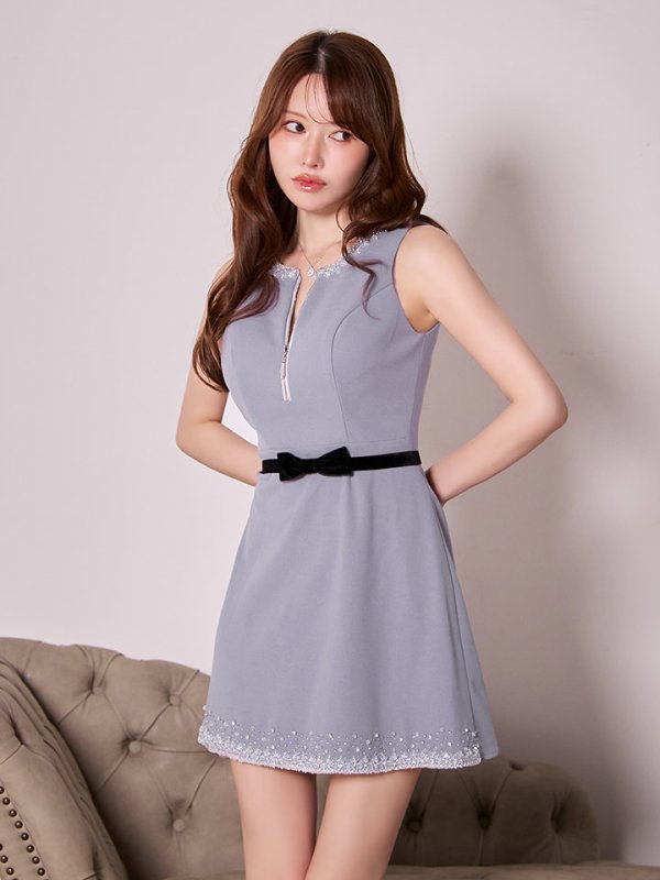 グレー　モデル：ゆめ　身長：160cm　着用サイズ：Sサイズ