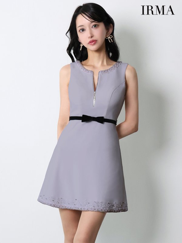 グレー モデル：まおちゃる　身長：158cm　着用サイズ：Sサイズ