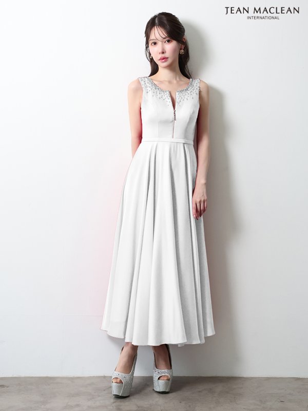 ホワイト　モデル：ゆめ　身長：160cm　着用サイズ：Sサイズ