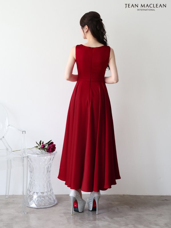 バーガンディー　モデル：ゆめ　身長：160cm　着用サイズ：Sサイズ