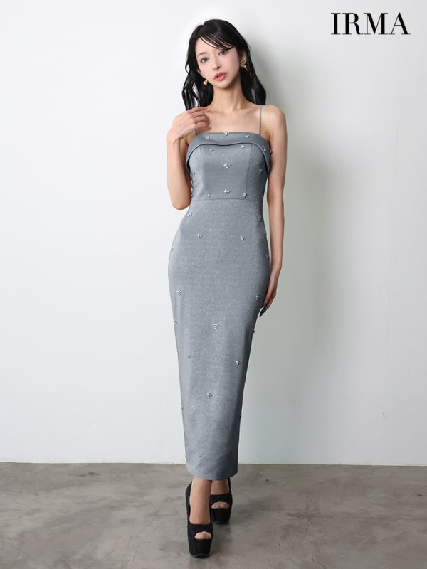 グレー モデル：まおちゃる　身長：158cm　着用サイズ：Mサイズ