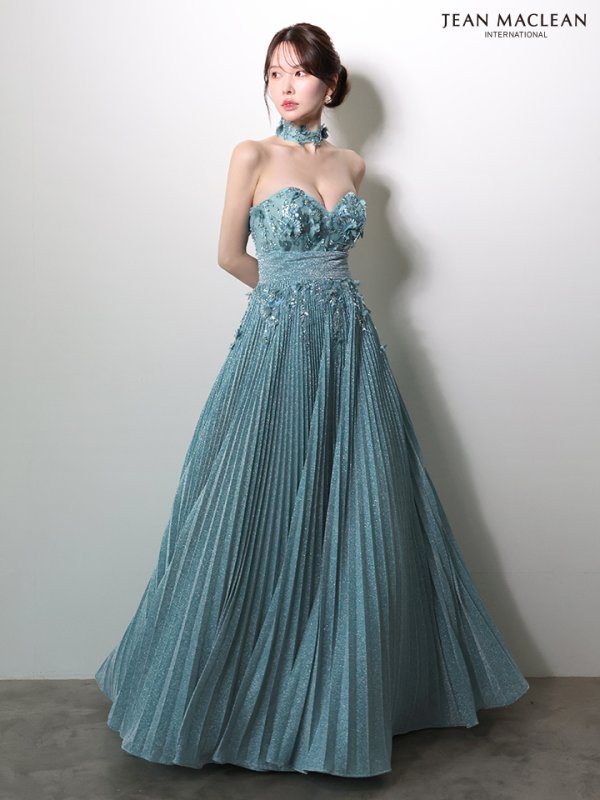 ティールグリーンブラック モデル：ゆめ　身長：160cm　着用サイズ：Mサイズ