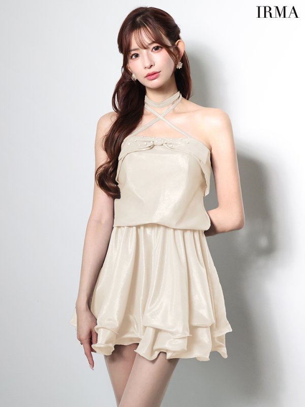 シャンパン　モデル：あみ　身長：163cm　着用サイズ：Sサイズ