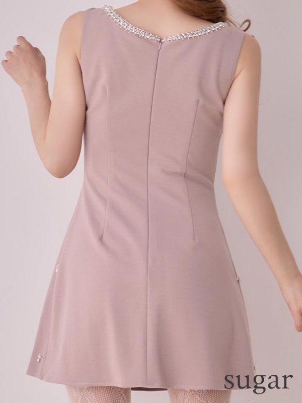 モーヴピンク　モデル：ゆめ　身長：160cm　着用サイズ：Sサイズ