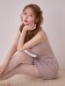 モーヴピンク　モデル：ゆめ　身長：160cm　着用サイズ：Sサイズ
