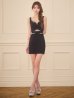 ブラック　モデル：るりぴ　身長：165cm　着用サイズ：Sサイズ