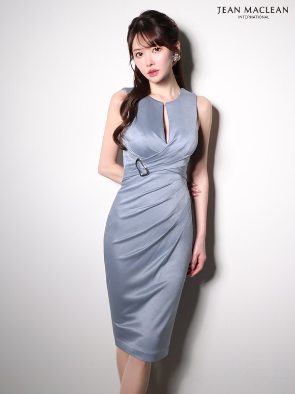 ブルーグレー　モデル：ゆめ　身長：160cm　着用サイズ：Sサイズ