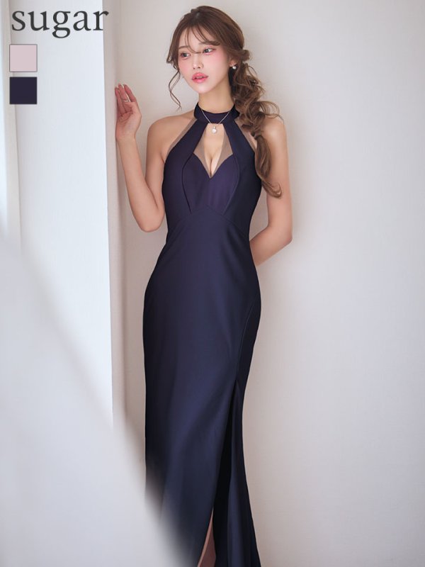 ネイビー　モデル：るりぴ　身長：165cm　着用サイズ：Sサイズ