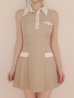 ベージュ　モデル：ゆめ　身長：160cm　着用サイズ：Sサイズ