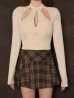アイボリー　モデル：しおん　身長：158cm　着用サイズ：Sサイズ