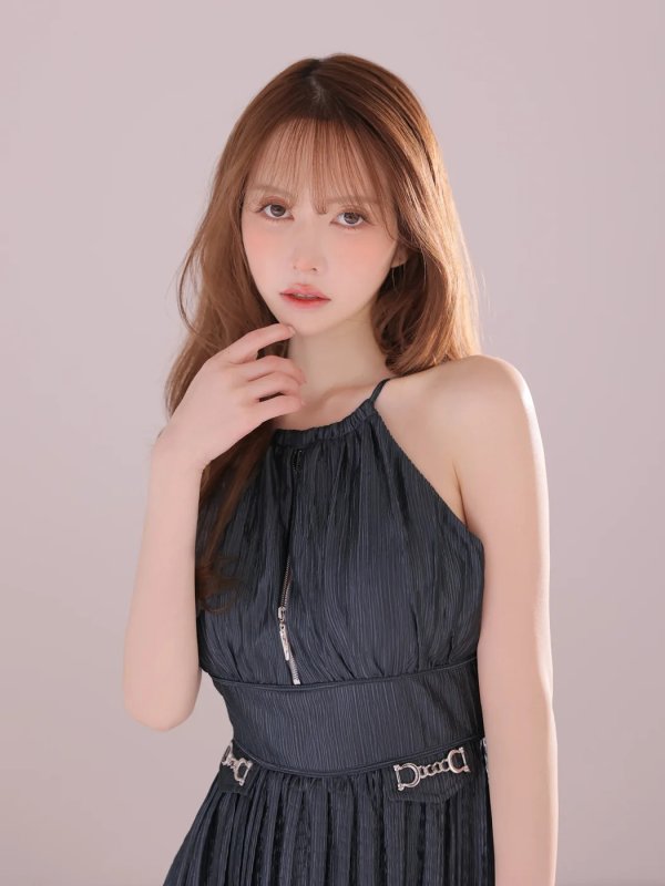 ブルー　モデル：ゆめ　身長：160cm　着用サイズ：Sサイズ