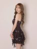 ダークプラム　モデル：咲希　身長：164cm　着用サイズ：Sサイズ