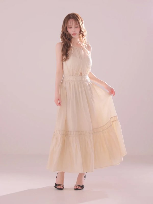 アイボリー　モデル：ゆめ　身長：160cm　着用サイズ：Sサイズ