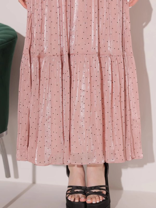 ピンク　モデル：ももか　身長：156cm　着用サイズ：Sサイズ