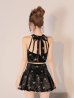 ブラック　モデル：まりん　身長：164cm　着用サイズ：Sサイズ