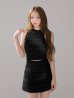 ブラック　モデル：しおん　身長158cm　着用サイズ：Sサイズ