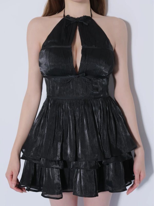 ブラック　モデル：いおり　身長：161cm　着用サイズ：Sサイズ