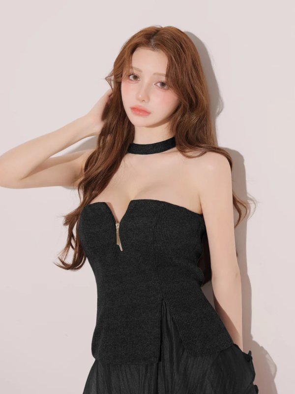 ブラック　モデル：ももか　身長：156cm　着用サイズ：Sサイズ
