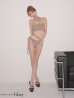 ブラウン　モデル：みゆ　身長：164cm　着用サイズ：Fサイズ