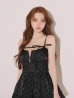 ブラック　モデル：まりん　身長：164cm　着用サイズ：Sサイズ