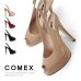 画像1: 【COMEX】5カラー☆シンプル美シルエットハイヒール☆13cm[OF02] (1)