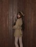 ベージュ　モデル：れみれみ　身長：163cm　着用サイズ：Fサイズ