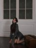 グレー　モデル：れみれみ　身長：163cm　着用サイズ：Fサイズ
