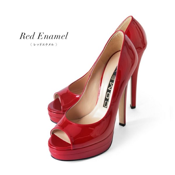 画像17: 【COMEX】 6color/ 14cmヒール/ オープントゥパンプス[OF02]