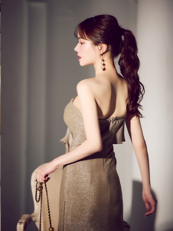 ブロンズ モデル:ゆめ 身長:160cm 着用サイズ:Sサイズ