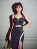 ブラック　モデル：まおちゃる　身長：158cm　着用サイズ：Mサイズ