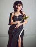ブラック　モデル：まおちゃる　身長：158cm　着用サイズ：Mサイズ