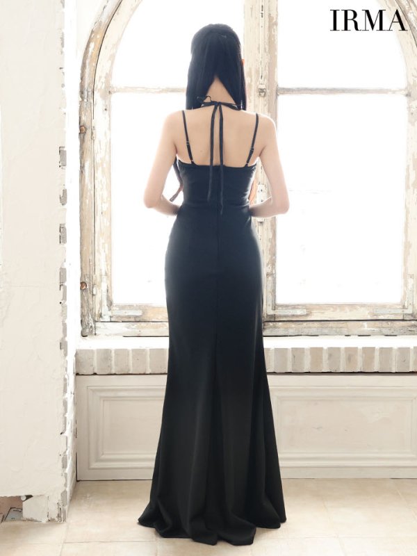 ブラック モデル:まおちゃる 身長:158cm 着用サイズ:Mサイズ