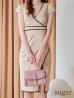 ベージュ　モデル：あすか　身長：170cm　着用サイズ：Sサイズ
