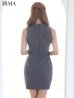 ダークグレー モデル：如月れい　身長：156cm　着用サイズ：Sサイズ