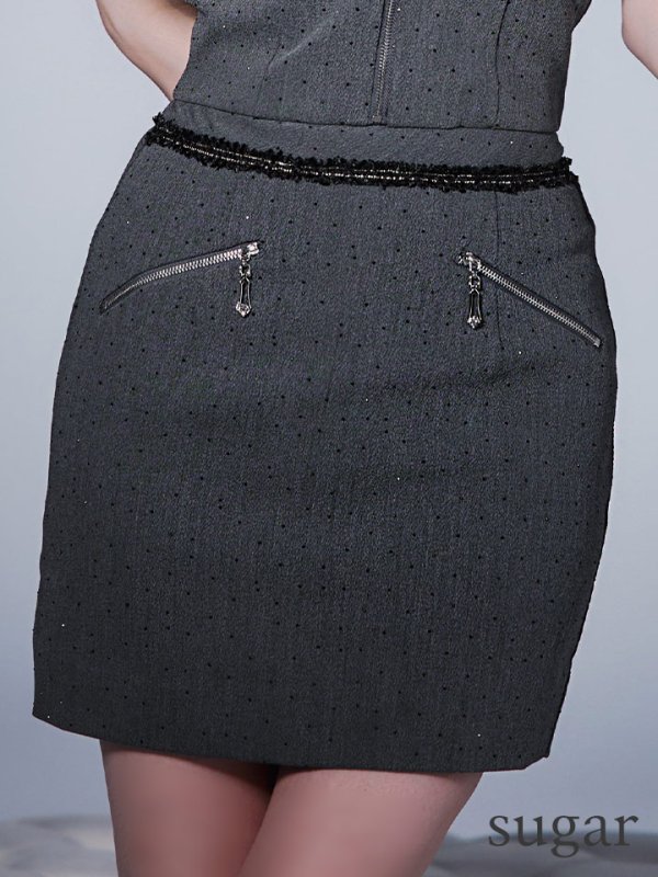 グレー モデル：ゆめ　身長：160cm　着用サイズ：Sサイズ