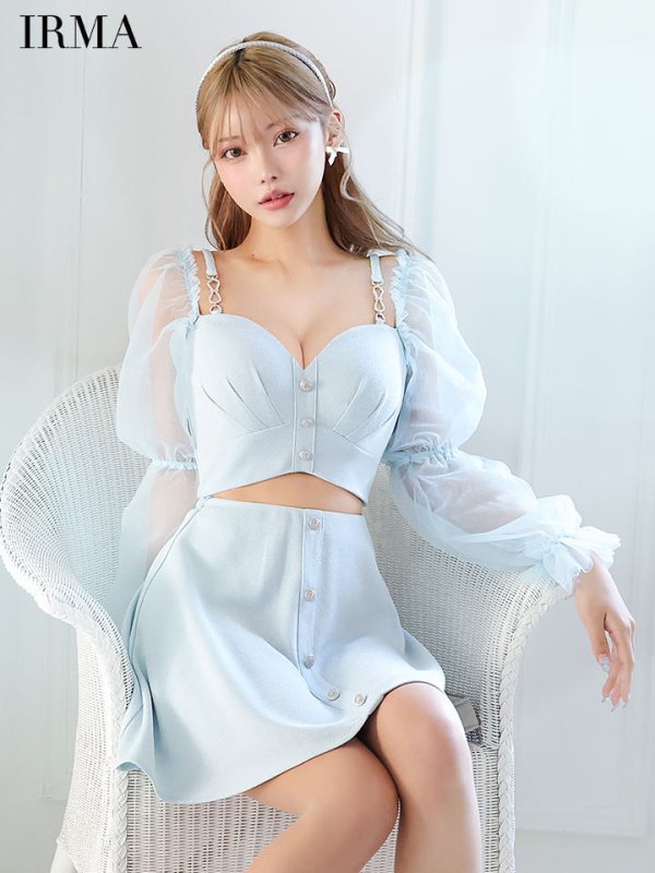 サックス　モデル：如月れい　身長：156cm　着用サイズ：Sサイズ