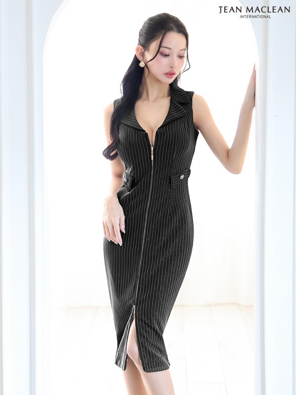 ブラック モデル：まおちゃる　身長：158cm　着用サイズ：Sサイズ