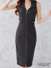 ブラック モデル：ゆめ　身長：160cm　着用サイズ：Sサイズ