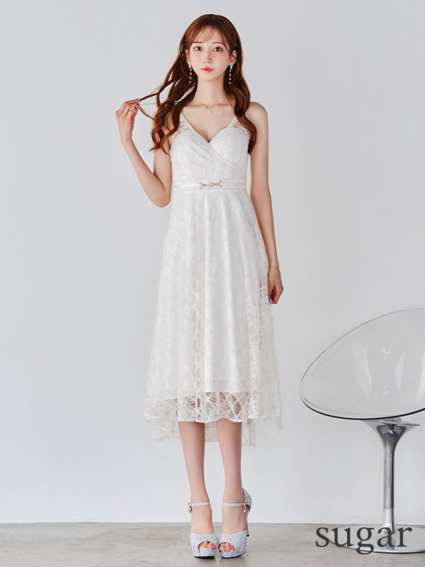 ホワイト　モデル：あすか　身長：170cm　着用サイズ：Sサイズ