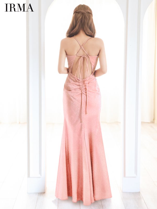 ピンク モデル：如月れい　身長：156cm　着用サイズ：Mサイズ