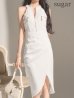 ホワイト モデル：まおちゃる　身長：158cm　着用サイズ：Sサイズ
